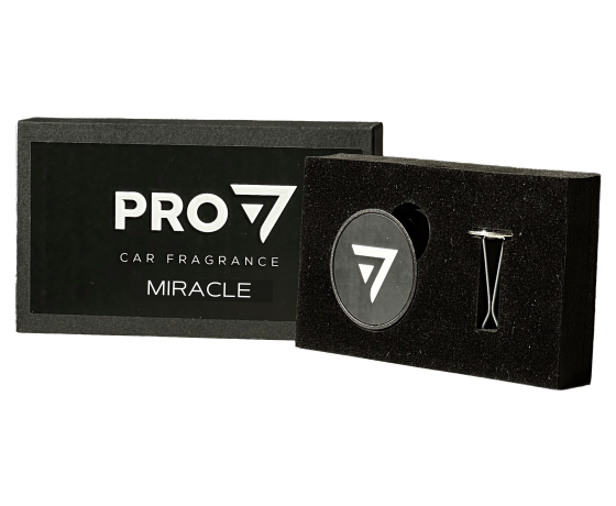 PRO7 MIRACLE aromātiskā auto karte premium kvalitātes smaržām mašīnā