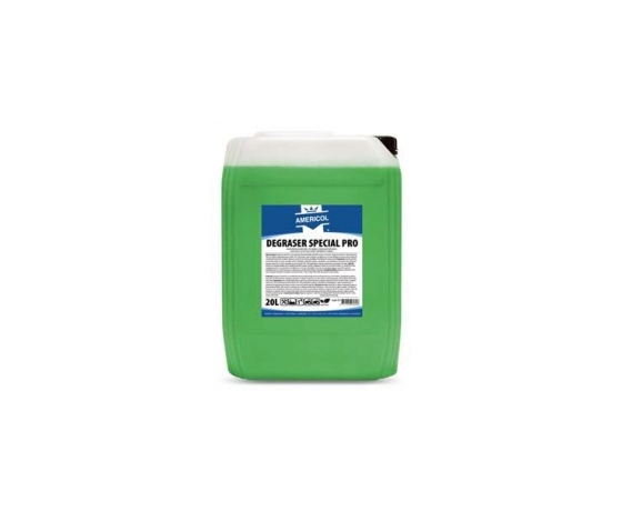 Americol Degreaser Special Pro 20L koncentrēts ūdens bāzes attaukotājs rūpnieciskai tīrīšanai
