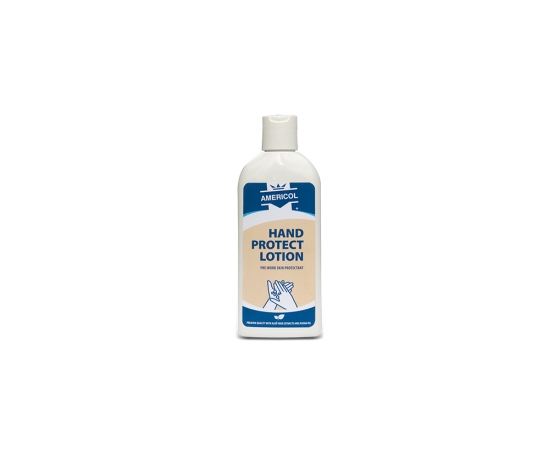 Americol Hand Protect Lotion 0.25L iepakojums ar roku aizsargkrēmu profesionālai lietošanai