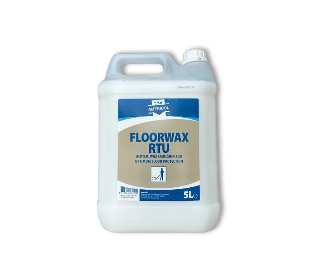 Akrila vasks grīdām – AMERICOL FLOOR WAX RTU 5 l koncentrāts