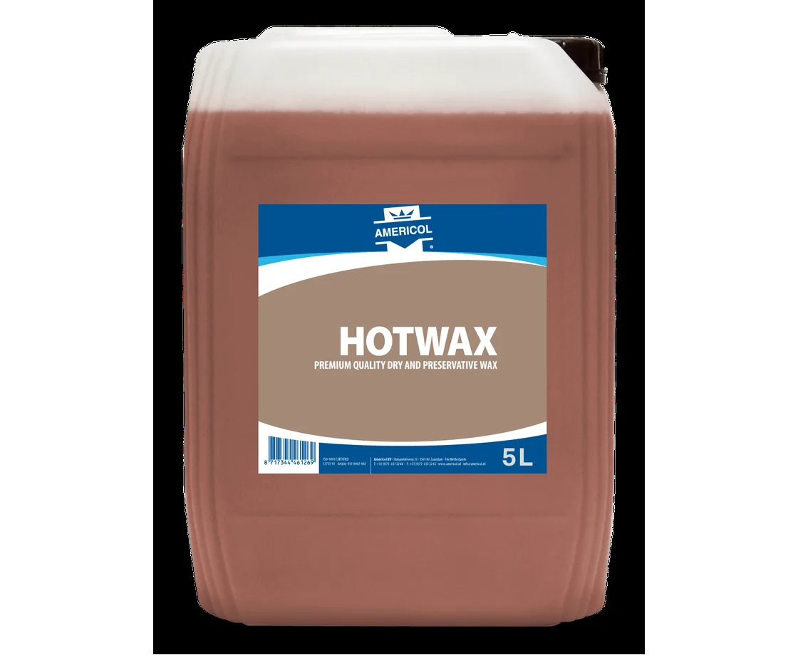 AMERICOL HOTWAX - Profesionāls šķidrais vasks 5 l, koncentrāts