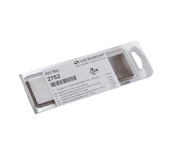 Rezerves asmeņi skrāpim 4 cm platumā, komplekts ar 10 asmeņiem, saderīgi ar Art.Nr. 2761
