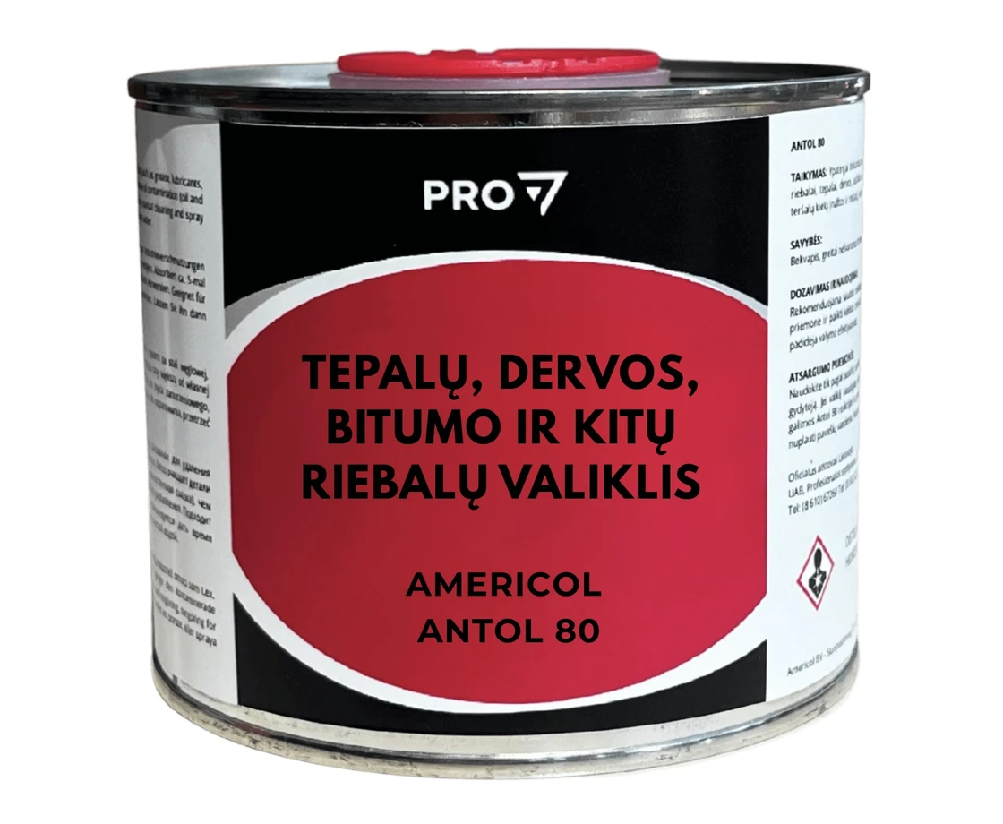 Attaukošanas līdzeklis bez smaržas – AMERICOL Antol 80, 0.5 l koncentrāts