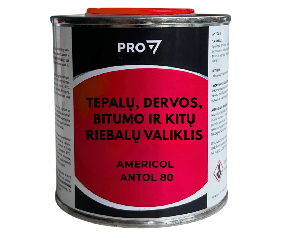 Attaukošanas līdzeklis bez smaržas – AMERICOL Antol 80, 250 ml koncentrāts