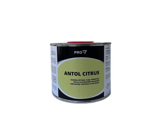 Americol Antol Citrus 0.5l tīrīšanas līdzeklis celtniecības netīrumiem ar citrusa aromātu