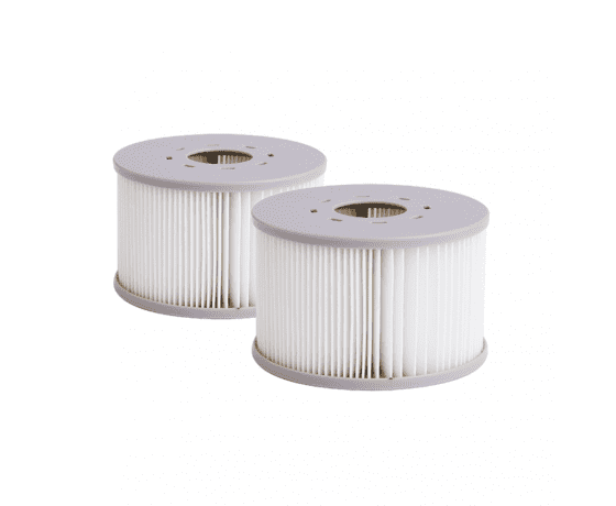 Mspa baseina filtru komplekts LF90 ar 90 ielocēm, 2 gab iepakojumā, izmērs Ø11,5×8,6 cm