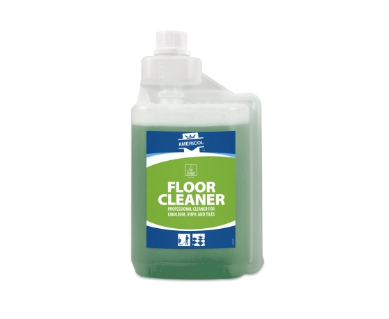 Americol Floor Cleaner Ecolabel grīdas tīrīšanas līdzeklis 1L pudelē ar zaļo ekomarķējumu