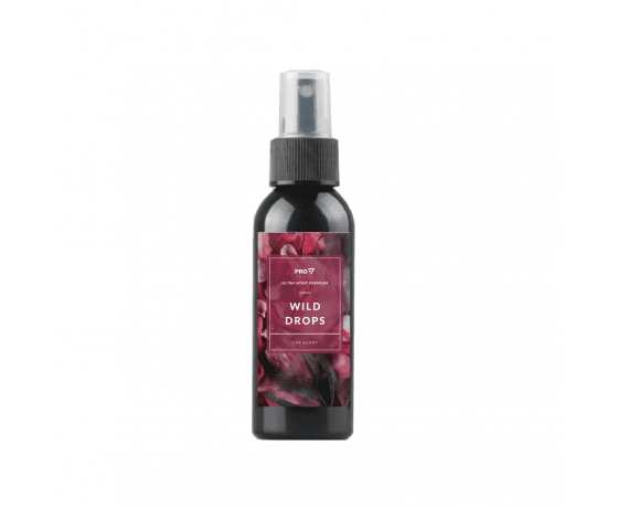 Wild Drops 100ml smaržu izsmidzinātājs ar rožu un lavandas aromātu auto un mājas lietošanai