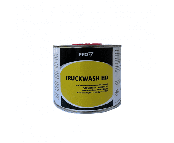 AMERICOL TRUCKWASH HD 0.5l koncentrāts kravas auto tīrīšanai ar stabilu putu efektu un spīduma nodrošināšanu