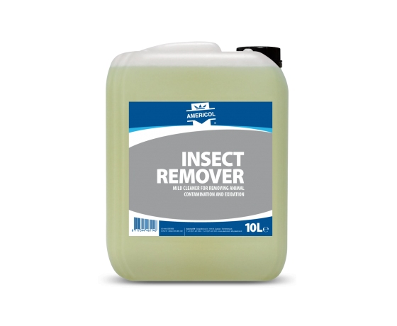 AMERICOL Insect Remover 10L pudele - profesionāls kukaiņu noņemšanas līdzeklis auto kopšanai