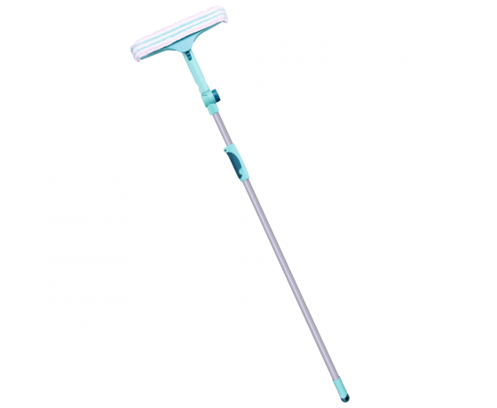Leifheit 3in1 logu tīrītājs ar teleskopisko kātu 110-190cm
