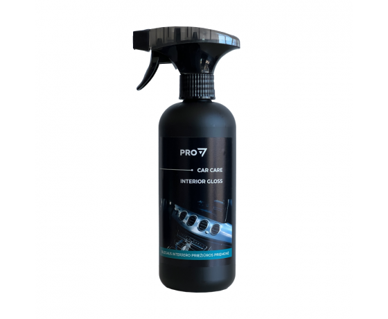 Car Care matēts salona tīrīšanas līdzeklis 500ml pudele ar smidzinātāju auto interjera kopšanai