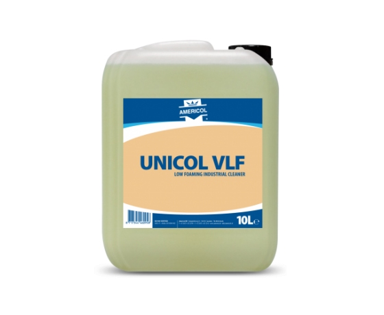 Americol UNICOL VLF mazputojošs grīdu tīrīšanas koncentrāts 10L pudele industriālai lietošanai