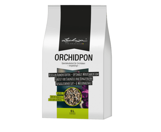 ORCHIDPON orhideju substrāts 6L iepakojumā ar humusvielu sastāvu