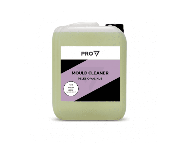 Profesionāls pelējuma tīrītājs Mould Cleaner 10L pudele ar HACCP sertifikātu pelējuma noņemšanai no dažādām virsmām