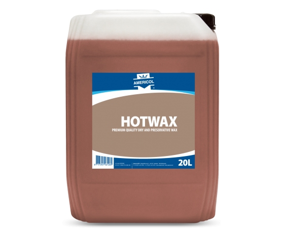 Americol Hotwax 20L profesionāls auto vasks koncentrāts ar spīduma un aizsardzības efektu automašīnu mazgāšanas iekārtām