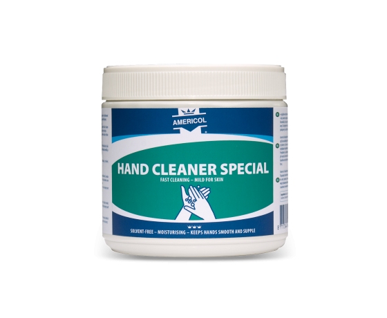 Americol Hand Cleaner Special roku tīrīšanas pasta 0,6L ar dabīgām granulām auto mehāniķiem