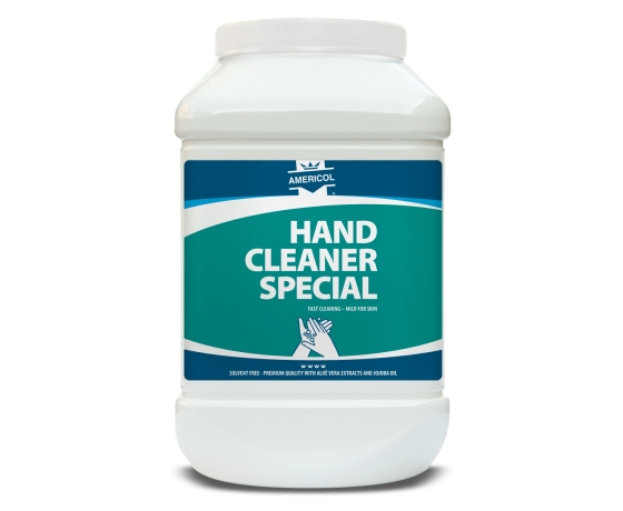 AMERICOL HAND CLEANER SPECIAL 4.5L roku tīrīšanas pasta ar dabīgām granulām auto mehāniķiem