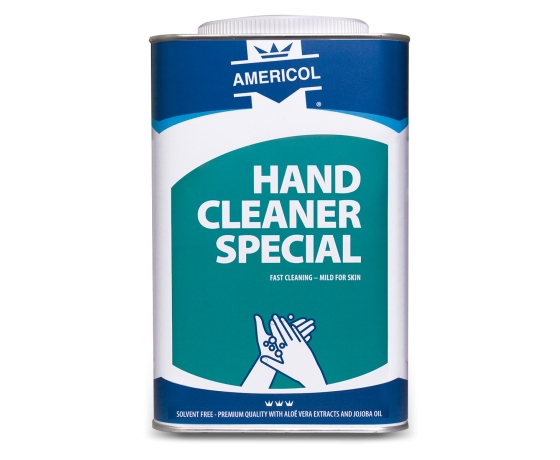 Americol Hand Cleaner Special 4,5L roku tīrīšanas pasta metāla iepakojumā auto mehāniķiem un riepu montētājiem