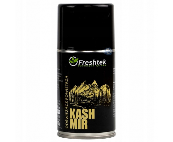 FRESHTEK ONESHOT PREMIUM Kashmir 250ml aerosola gaisa atsvaidzinātājs ar ziedu aromātu telpām un auto