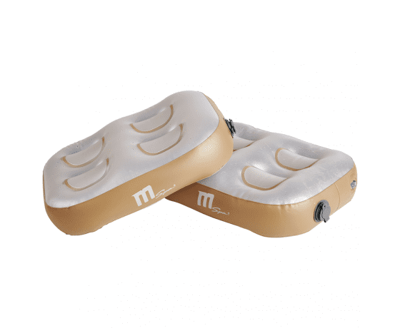 Piepūšams PVC spilvenu komplekts Mspa baseiniem, 2 spilveni ar izmēru 39x30x10cm