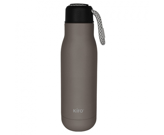 KIRO brūnā termokrūze 500ml ar dubulto sienu izolāciju