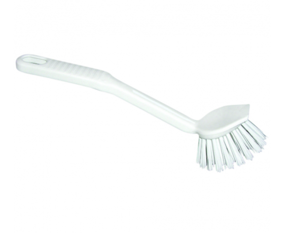 Izturīga trauku birste 24 cm garumā virtuves tīrīšanai