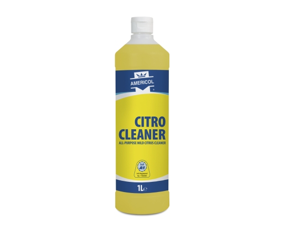 Americol Citro Cleaner 1L koncentrāts trauku un logu tīrīšanai ar citrona aromātu