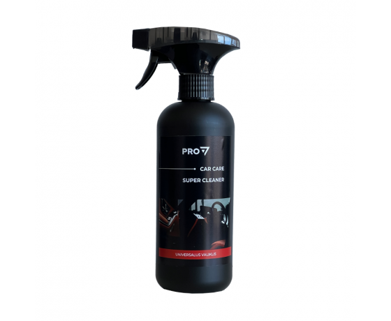 Car Care Super Cleaner 500ml universāls auto tīrīšanas līdzeklis ar izsmidzinātāju automašīnas iekšējai un ārējai kopšanai