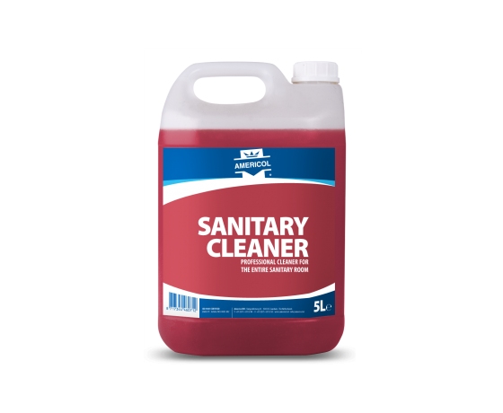 Americol Sanitary Cleaner 5L koncentrāts vannas istabas un tualetes tīrīšanai ar svaigu aromātu