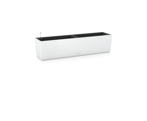 Balconera Color 80 White viedais puķu pods ar pašlaistīšanas sistēmu