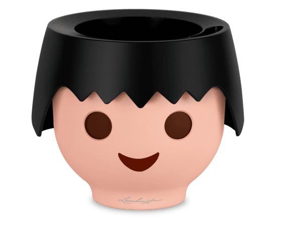 Viedais puķu pods OJO melns ar PLAYMOBIL dizainu