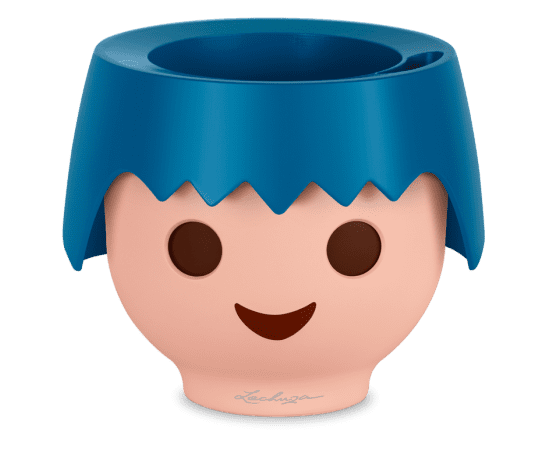 Zils viedais puķu pods OJO ar PLAYMOBIL dizainu
