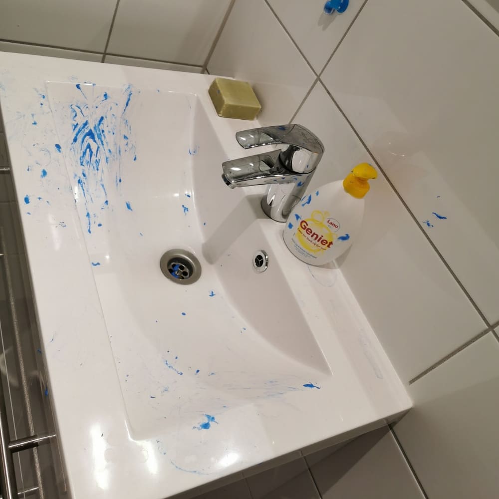 Pirms tīrīšanas