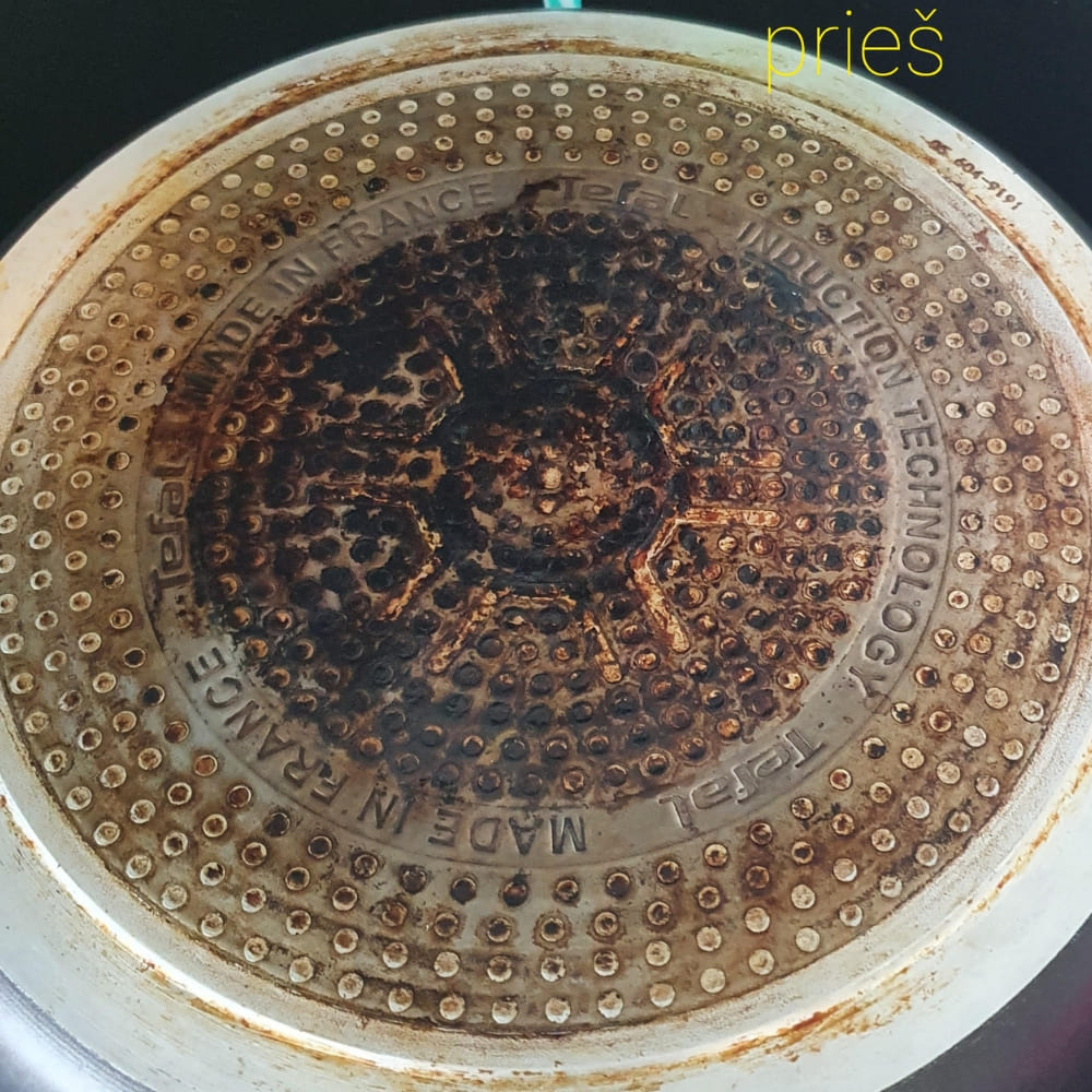 Pirms tīrīšanas