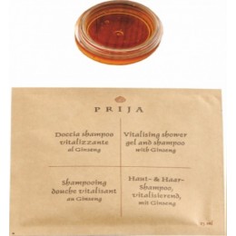 Šampūns ķermenim un matiem maisiņā Prija, 10 ml