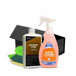Ādas tīrīšanas un kopšanas komplekts – Leather Care, Super Cleaner