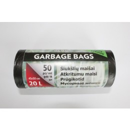 ATKRITUMU MAISI HDPE 20L / 50 GAB.