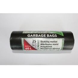ATKRITUMU MAISI HDPE 60L / 25 gab.