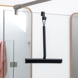 Brabantia ReNew dušas tīrītājs ar silikona slotiņu un birstīti vannas istabai