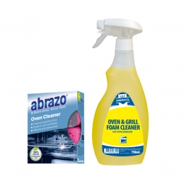 Cepeškrāsns tīrīšanas komplekts, Oven & Grill + Abrazo Oven Cleaner