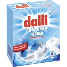Dalli veļas salvetes baltām drēbēm (15 gab.)
