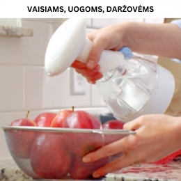 Ekoloģisks tīrīšanas līdzeklis mājām