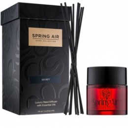 Spring Air Secret gaisa atsvaidzinātājs ar kociņiem 100ml elegantā iepakojumā