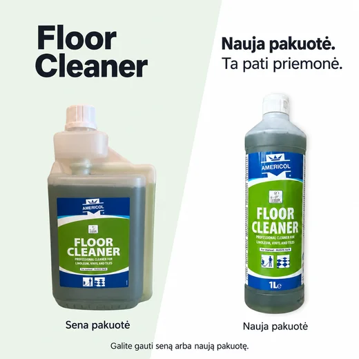 Grīdas tīrīšanas līdzeklis - AMERICOL FLOOR CLEANER - ECOLABEL 1 l (koncent