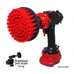 Kornely Premium Drill Brush tīrīšanas birste ar 13cm darba platumu