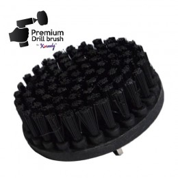 Profesionāla tīrīšanas birste Premium Drill Brush – īpaši cieta, melna, 13 
