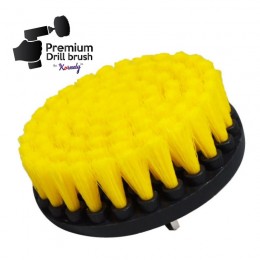 Profesionāla tīrīšanas birste Premium Drill Brush – vidēji mīksta, dzeltena