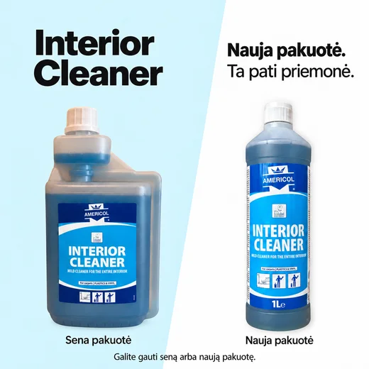 Salona tīrīšanas līdzeklis – AMERICOL INTERIOR CLEANER – ECOLABEL 1 l (konc