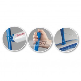 SprayMop ergonomiskā roktura tuvplāns